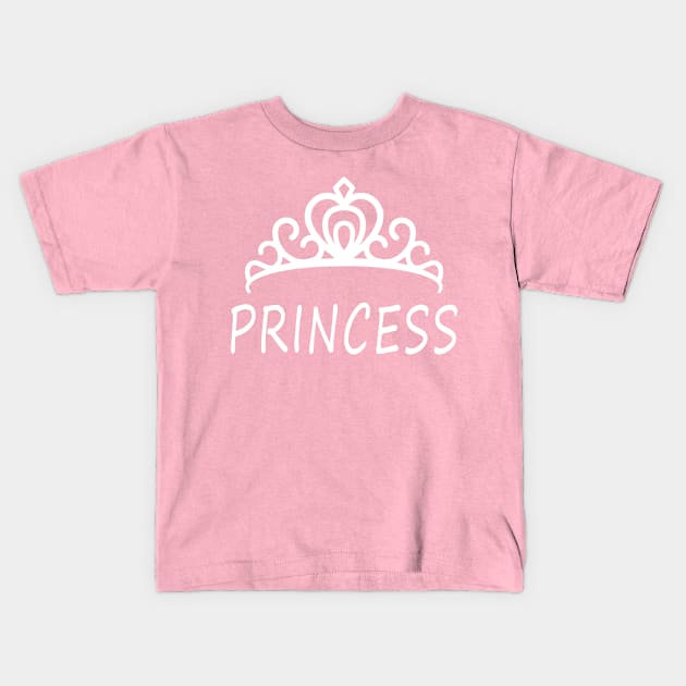 i am a Princess - baby Kids T-Shirt by The Architect Shop